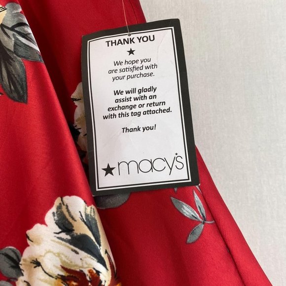 CITY STUDIO Macy's Red Skirt NWT - Picture 5 of 8